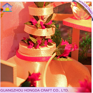 Fabriqués à la main d'anniversaire cadeau avec la lumière maison de poupée miniature égyptien décor à la maison - Product Image 6