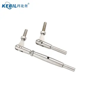 Stainless Steel 316 Cable Railing Fitting, Cable Tensioner For Wire Rope Railings