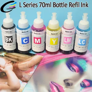 FCOLOR T6641 T6644 100% Compatible Dye Ink For Epson L360 L350 L380 Inkjet Printer Ink