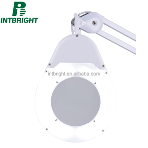 8066 profesional piso ESD soporte hightcial Lámpara <span class=keywords><strong>lupa</strong></span> 5 dioptría cabeza redonda ajustable LED <span class=keywords><strong>lupa</strong></span> luz qualtiy fa - Product Image 4