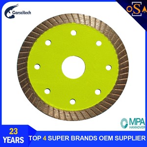 Diamante de alta calidad 4 1/2 pulgadas Turbo diamante hoja ideal para curado de concreto y <span class=keywords><strong>bloque</strong></span> y ladrillo - Product Image 2