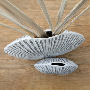 Commercio all'ingrosso OEM In Rilievo Poli Resina Sea Shell <span class=keywords><strong>Vaso</strong></span> di Resina Epossidica Artigianato <span class=keywords><strong>Vaso</strong></span> - Product Image 4
