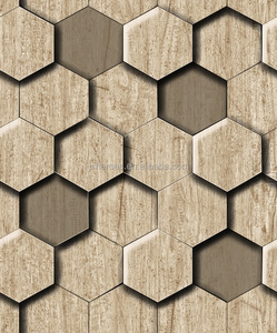 Papel Tapiz de PVC de Diseño Moderno de Alta Gama con Aspecto de Madera Antigua - Product Image 4