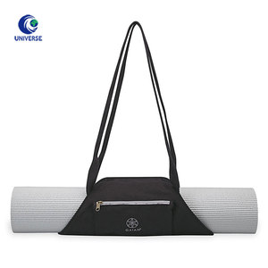 Stylish Cotton Canvas Sport Yoga Foam <strong>Roller</strong> Mat Carrying <strong>Bag</strong> With Shoulder Strap - Product Image 2