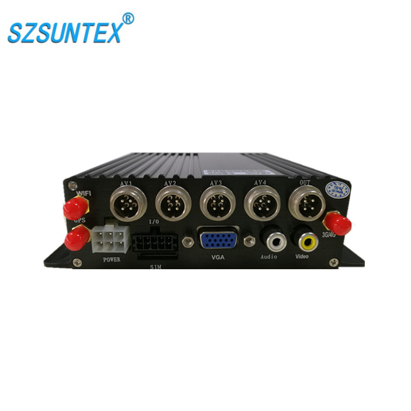 Поддержка Android / Iphone / PC Live Watch 720P 4ch Mobile Dvr