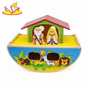 2023 nuovo arrivo educativo in legno arca di Noah set da gioco per bambini W12D106 - Product Image 3