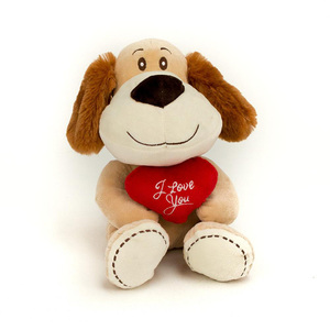 ของเล่นตุ๊กตายัดนุ่นรูปหัวใจสำหรับสุนัขกอดคุณ - Product Image 1