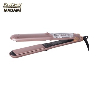 <span class=keywords><strong>Planchas</strong></span> planas personalizadas para alisar el cabello, aceite <span class=keywords><strong>de</strong></span> argán profesional, queratina al <span class=keywords><strong>vapor</strong></span>, herramientas calientes - Product Image 2
