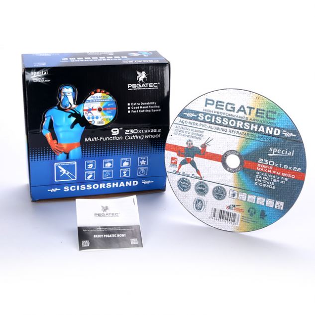 Каменный режущий диск en12413 230x1,9x22 мм