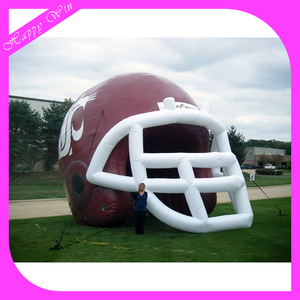Populaire gonflable moto <span class=keywords><strong>casque</strong></span> pour vente, incroyable géant gonflable <span class=keywords><strong>casque</strong></span> modèle pour jeu de <span class=keywords><strong>Football</strong></span> Américain - Product Image 2