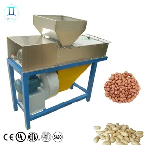 Wet way type Groundnuts soybean almonds broad beans peanut red skin remover peeler peeling machine without roasted