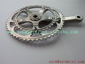 <span class=keywords><strong>Pédalier</strong></span> de <span class=keywords><strong>vélo</strong></span> de route et de cruiser XACD en titane - Léger, longueur de manivelle de 170 mm - Product Image 3