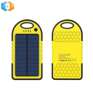 2021 JUDING Solar ladegerät, Schnelllade-Solar panel 3000Mah 10000Mah Power Bank, wasserdichte Solarenergie Handy Power Bank