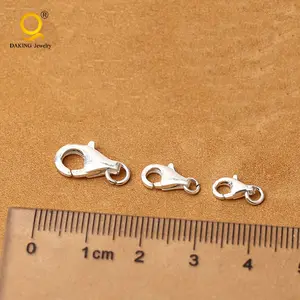 Jewellery accessories sterling silver lobster clasps jewelry finding clasp lobster
