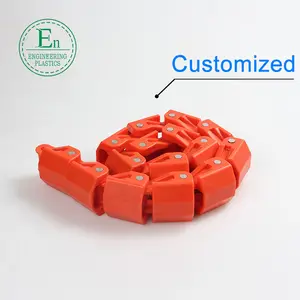 POM Delrin Acetal Injektion kette Kunststoff kette für Transport geräte