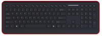 Produsen Layanan OEM Profesional Baru Menyediakan Keyboard USB Nirkabel 2.4G 106 Tombol Cokelat Tahan Tumpahan Bagus