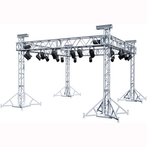 โครงไฟเวทีอลูมิเนียมกลางแจ้งขนาด290*290มม. แท่นโชว์สำหรับ DJ - Product Image 1