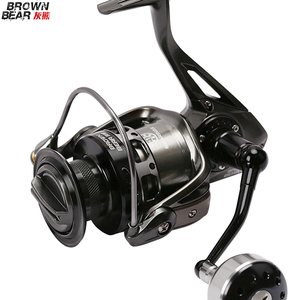 <span class=keywords><strong>รอก</strong></span>ตกปลา Tsurinoya รุ่น BROWN BEAR 4000 5000 9+1BB แรงต้านสูงสุด 12-20 กก. สำหรับน้ำเค็ม แบบสปินนิ่ง ตัวรอกโลหะ<span class=keywords><strong>ท</strong></span>ั้งหมด - Product Image 3