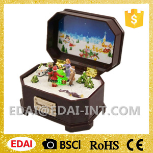 2016 caja de música de navidad mejor regalo de navidad <span class=keywords><strong>para</strong></span> los niños con la luz y <span class=keywords><strong>canciones</strong></span> - Product Image 1