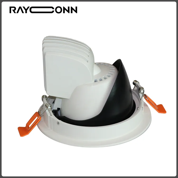 Rayconn material de aleación de aluminio logo proyección 30 W COB LED Spotlight