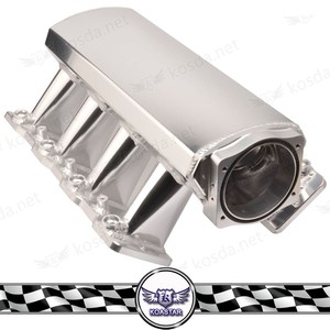 LS1 Auto Colector de Admisión De Fundición de Aluminio, 102mm Plata Colector de Admisión de Aire - Product Image 1