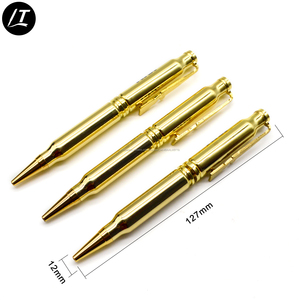 Cobre nuevo diseño 2018 color latón metal pluma bala tubo grueso plumas - Product Image 2