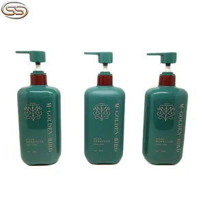 Dark blue 300ml 500ml 800ml 1000ml PET plastic bottle for body lotion or shampoo