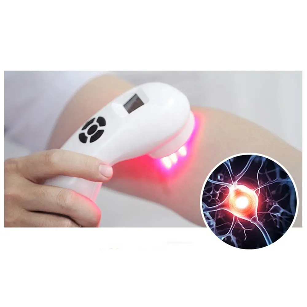 Dispositivo de terapia a laser para alívio da dor, novo design, laser frio, para remoção de dor muscular (VT-L03)