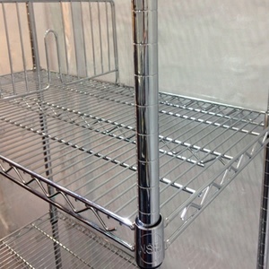 Estante de Alambre Negro para Frutas y Verduras, Estante de Acero Inoxidable - Product Image 1