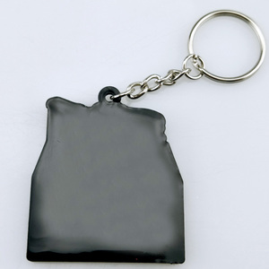 中国メーカーソフト<span class=keywords><strong>PVC</strong></span>ゴムプロモーションお土産2Dエンボスクラブキーホルダー - Product Image 2