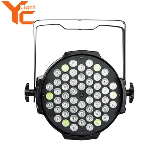 טוב באיכות גבוהה לום פלט dmx 54x3w rgbw led par 64 אור לשלב שימוש