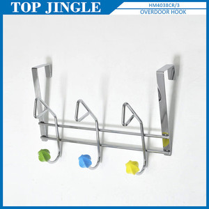 Offre Spéciale forme dentelée 10pcs bouton bleu Overdoor Hanger - Product Image 3