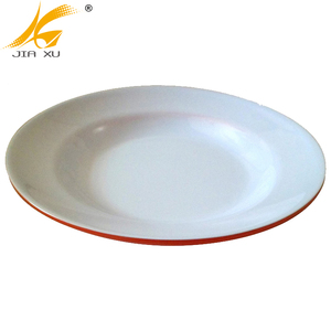 Plato de <span class=keywords><strong>cena</strong></span> blanco liso, productos importados de china, los más vendidos de América - Product Image 4