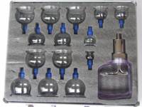 Kit de ventouses en verre pour Hijama, médecine chinoise, best-seller populaire en Chine, 14 pièces, avec valise et soins corporels