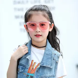 MS F099 Fashion Kids Eyeglasses Children Plastic New Model Sunglasses For Girls Wholesale