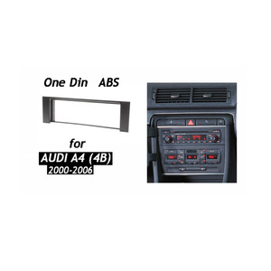 Din Car <strong>DVD</strong> Dash <strong>Installation</strong> Trim <strong>Kit</strong> for Audi A4 B6 Fascia Bezel Facia