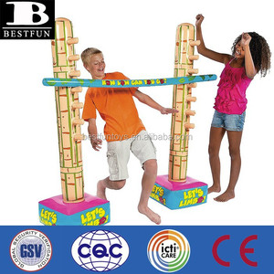 Kit de <span class=keywords><strong>Limbo</strong></span> Inflable Resistente de PVC para Niños, Juego de <span class=keywords><strong>Limbo</strong></span> Inflable, Juguetes de Juego de <span class=keywords><strong>Limbo</strong></span> para Niños para Fiestas en la Playa - Product Image 2