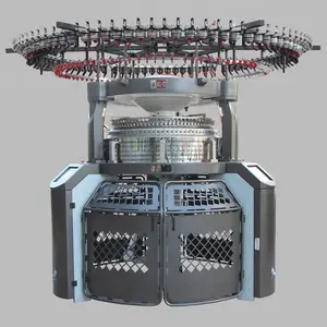 Computerized 3 way technology Jacquard Mattress knitting machine