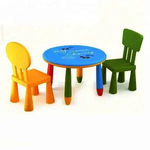 High quality comfortable design kids foam study table and chairs
