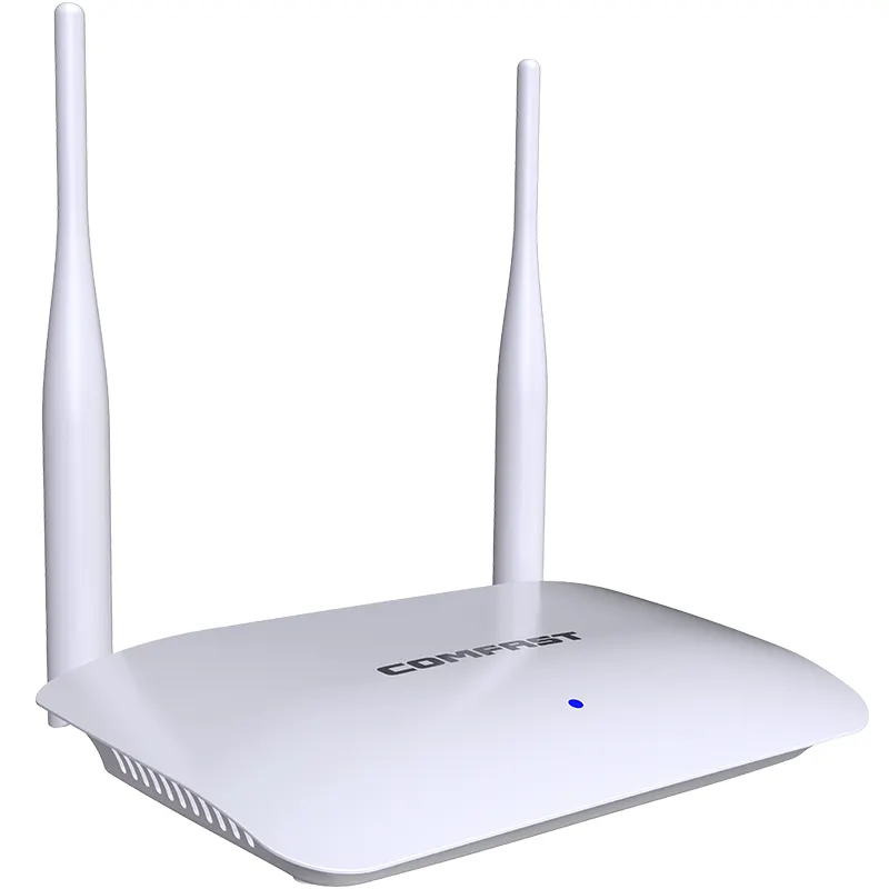 Comfast ucuz kablosuz yönlendirici CF-WR623N 2.4G 300mbps wifi yönlendirici 4 port oem genişbant wifi yönlendirici ile 5dbi anten AP hotspot