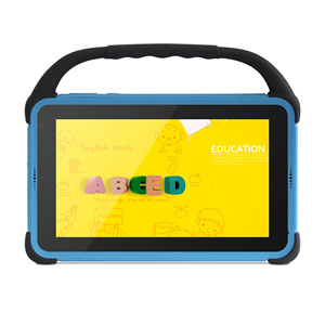 7-pollici bambini <span class=keywords><strong>tablet</strong></span> PC con manico in silicone wifi/3g/4g <span class=keywords><strong>tablet</strong></span> <span class=keywords><strong>per</strong></span> i bambini della scuola compresse s 'istruzione <span class=keywords><strong>tablet</strong></span> oem odm - Product Image 1