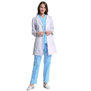 Hospital Nurse Clothes Medical Workwear Uniform Dental Clinic Health School Use Lab Coat