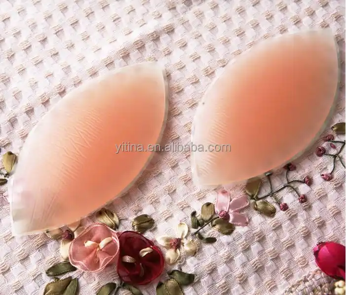 invisible silicone pointed-shaped bra insert bi12