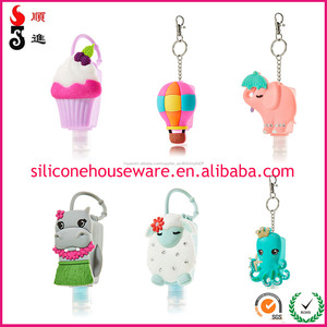 Animal del silicón 3D de silicona desinfectante de manos titular pocketbac gel <span class=keywords><strong>barato</strong></span> hecho en China - Product Image 3