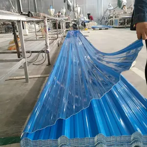 High strength anti-corrosion heat water insulation fireproof pvc plastic roof tile better than metal roofing sheet