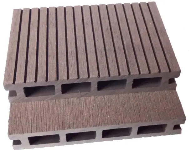 140*25mm wpc decking per gazibo, piscina esterna floor covering