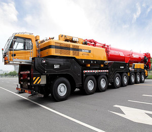 Grue tout-terrain de 600 tonnes avec moteur Benz, moment de 14700 kN-m, hauteur de levage maximale de 117,5 m pour levage industriel lourd - Product Image 2