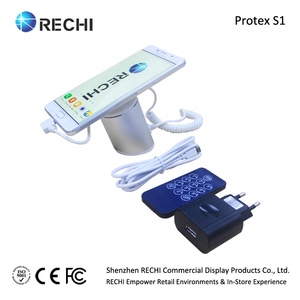 Support de sécurité <span class=keywords><strong>pour</strong></span> l'affichage de produits de vente au détail RECHI <span class=keywords><strong>pour</strong></span> l'affichage de téléphones mobiles, support promotionnel, support d'affichage, dispositif antivol - Product Image 2