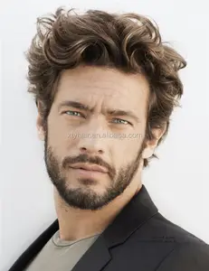 Perucas de cabelo humano, perucas de cabelo humano em estoque, preço preto, para homens