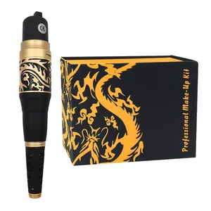 Permanent Makeup Golden Dragon Tattoo machine